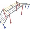 Calisthenicstoestel Monkey Dome RVL13 6 Calisthenicstoestel Monkey Dome. Een innovatief buiten fitnesstoestel dat speciaal is ontworpen om toegankelijk te zijn voor iedereen, inclusief rolstoelgebruikers.